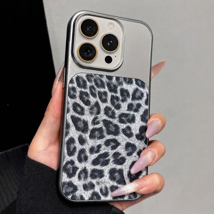 Funda para teléfono con estampado de leopardo brillante y ventana grande que cubre toda la funda, For iPhone 17 Pro Max, For iPhone 17 Pro, For iPhone 17, For iPhone Air, For iPhone 16 Pro Max, For iPhone 16 Pro, For iPhone 16 Plus, For iPhone 16      ...
