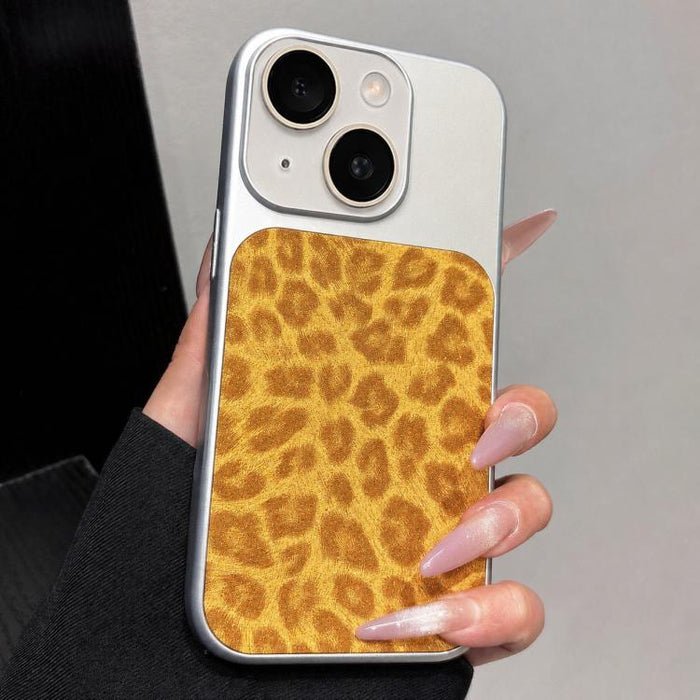 Funda para teléfono con estampado de leopardo brillante y ventana grande que cubre toda la funda, For iPhone 17 Pro Max, For iPhone 17 Pro, For iPhone 17, For iPhone Air, For iPhone 16 Pro Max, For iPhone 16 Pro, For iPhone 16 Plus, For iPhone 16      ...