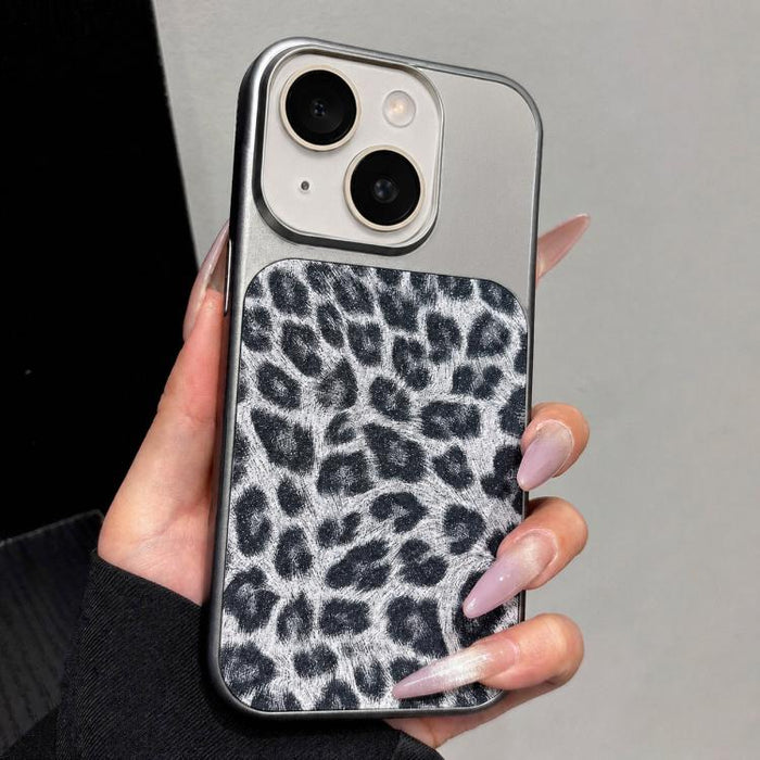 Funda para teléfono con estampado de leopardo brillante y ventana grande que cubre toda la funda, For iPhone 17 Pro Max, For iPhone 17 Pro, For iPhone 17, For iPhone Air, For iPhone 16 Pro Max, For iPhone 16 Pro, For iPhone 16 Plus, For iPhone 16      ...