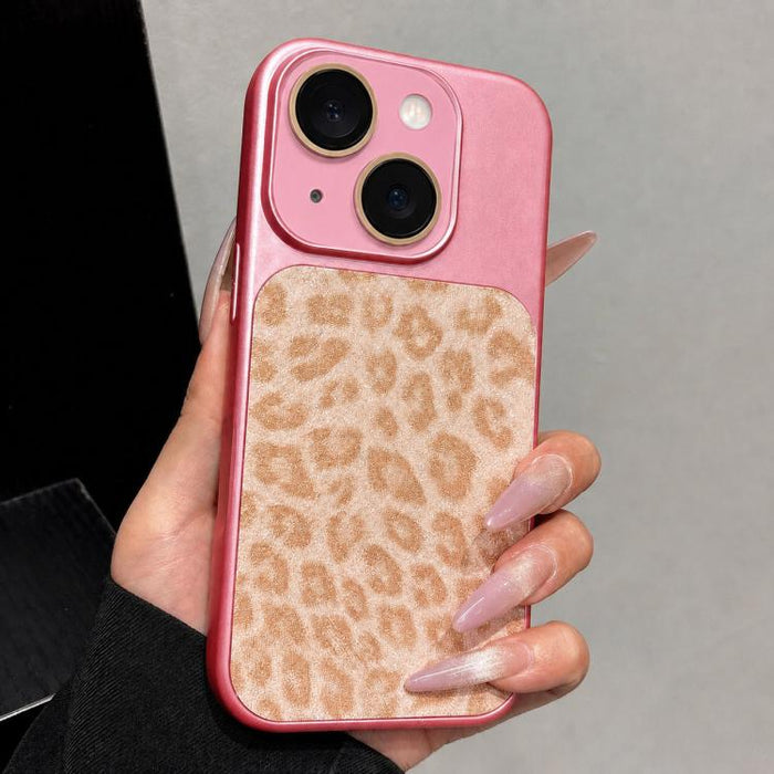 Funda para teléfono con estampado de leopardo brillante y ventana grande que cubre toda la funda, For iPhone 17 Pro Max, For iPhone 17 Pro, For iPhone 17, For iPhone Air, For iPhone 16 Pro Max, For iPhone 16 Pro, For iPhone 16 Plus, For iPhone 16      ...