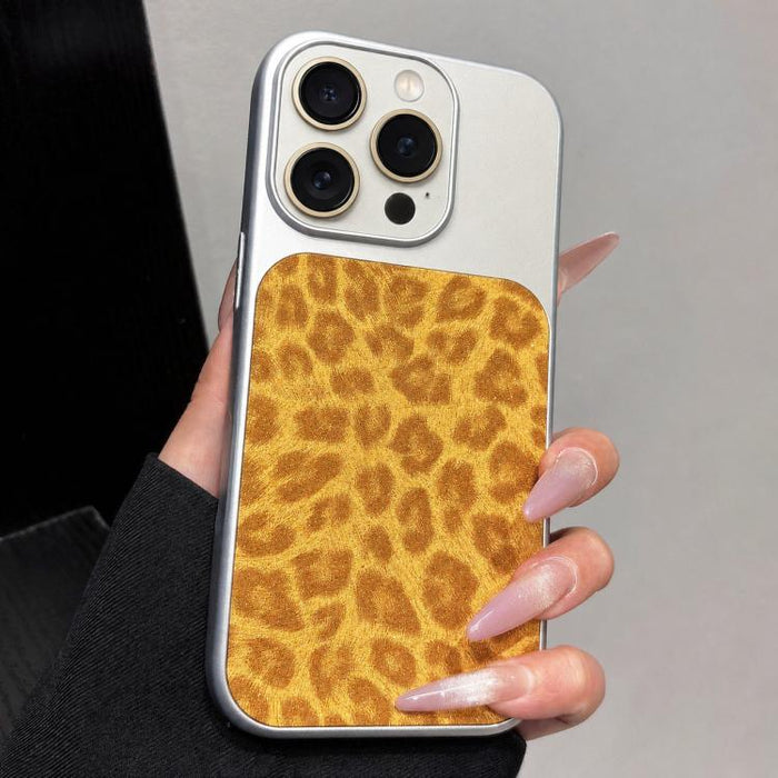 Funda para teléfono con estampado de leopardo brillante y ventana grande que cubre toda la funda, For iPhone 17 Pro Max, For iPhone 17 Pro, For iPhone 17, For iPhone Air, For iPhone 16 Pro Max, For iPhone 16 Pro, For iPhone 16 Plus, For iPhone 16      ...