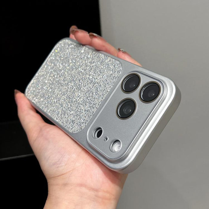 Funda para teléfono con diseño de diamante y ventana grande que cubre completamente, For iPhone 17 Pro Max, For iPhone 17 Pro, For iPhone 17, For iPhone Air, For iPhone 16 Pro Max, For iPhone 16 Pro, For iPhone 16 Plus, For iPhone 16                   ...