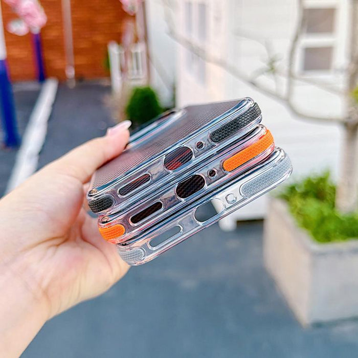 Funda para teléfono MagSafe con textura de fibra de carbono bicolor, For Redmi Note 15 Pro 5G Global 163.6mm