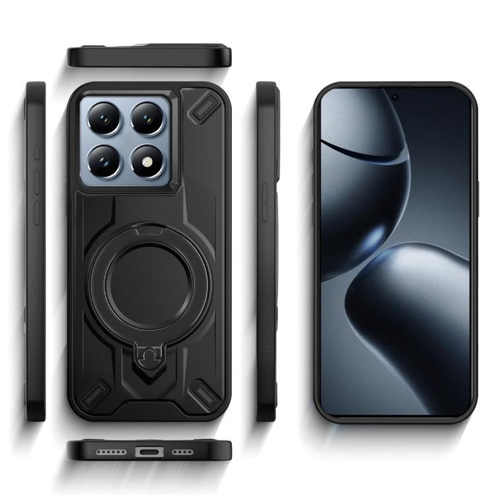 Funda magnética para teléfono con soporte giratorio Dijia, For Xiaomi 14T