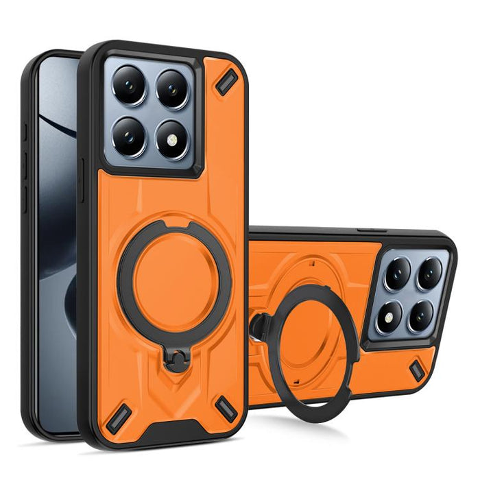 Funda magnética para teléfono con soporte giratorio Dijia, For Xiaomi 14T