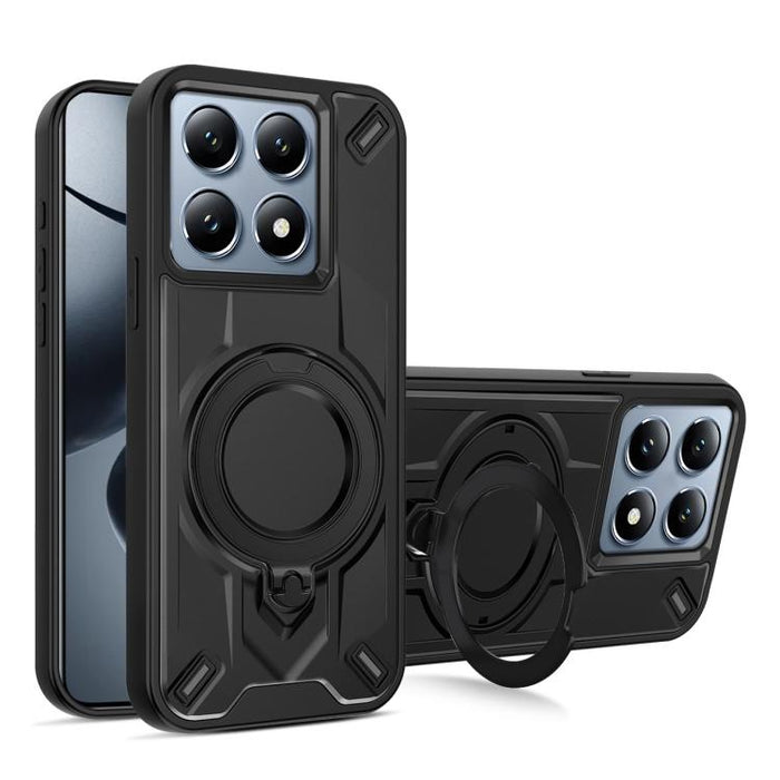 Funda magnética para teléfono con soporte giratorio Dijia, For Xiaomi 14T