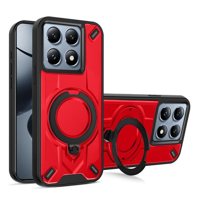 Funda magnética para teléfono con soporte giratorio Dijia, For Xiaomi 14T
