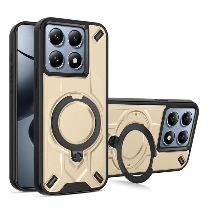 Funda magnética para teléfono con soporte giratorio Dijia, For Xiaomi 14T