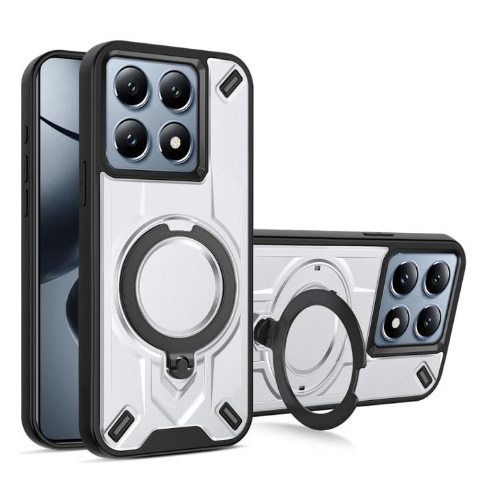 Funda magnética para teléfono con soporte giratorio Dijia, For Xiaomi 14T