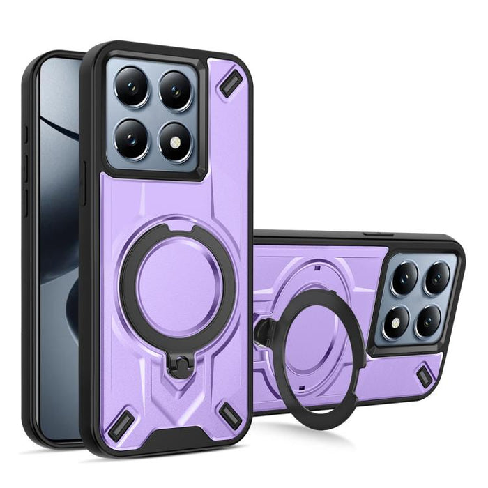 Funda magnética para teléfono con soporte giratorio Dijia, For Xiaomi 14T