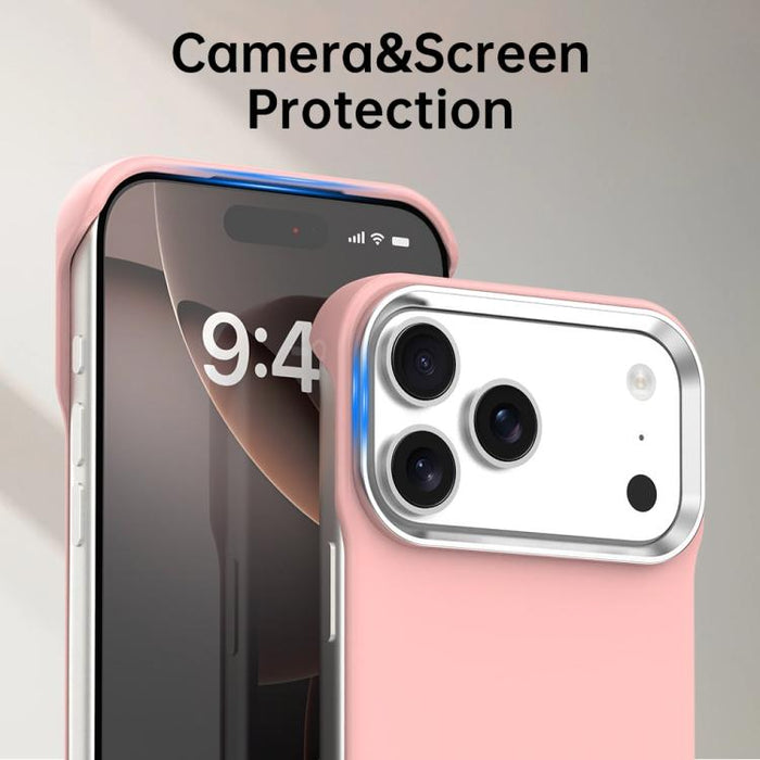 Funda para teléfono ultradelgada sin marco, a prueba de golpes, de TPU + PET + PC, For iPhone 18 Pro / 17 Pro, For iPhone 18 Pro Max / 17 Pro Max, For iPhone 17, For iPhone 16 Pro Max, For iPhone 16 Pro, For iPhone 16 Plus, For iPhone 16               ...