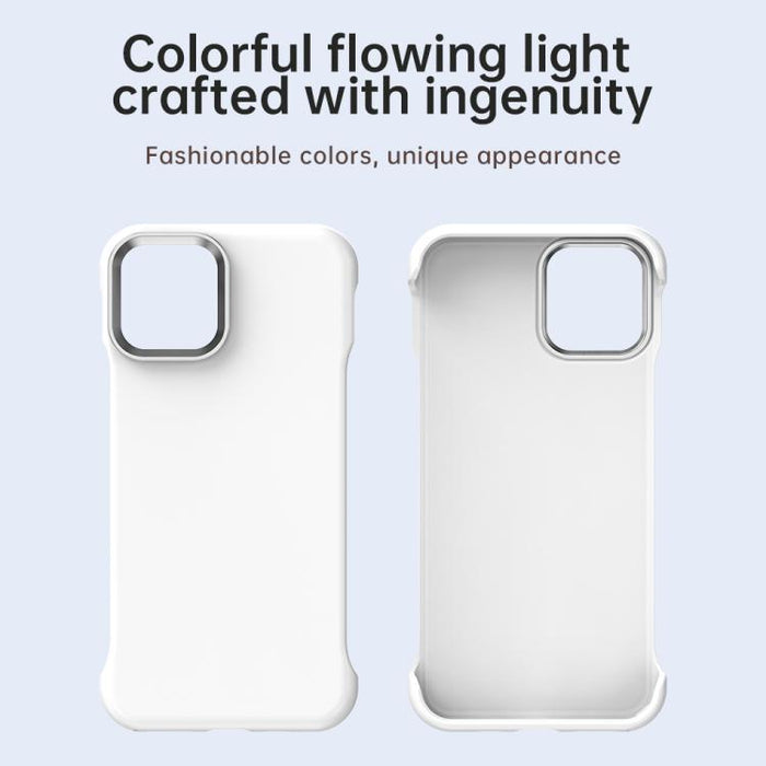 Funda para teléfono ultradelgada sin marco, a prueba de golpes, de TPU + PET + PC, For iPhone 11 Pro