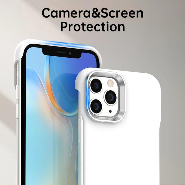 Funda para teléfono ultradelgada sin marco, a prueba de golpes, de TPU + PET + PC, For iPhone 11 Pro