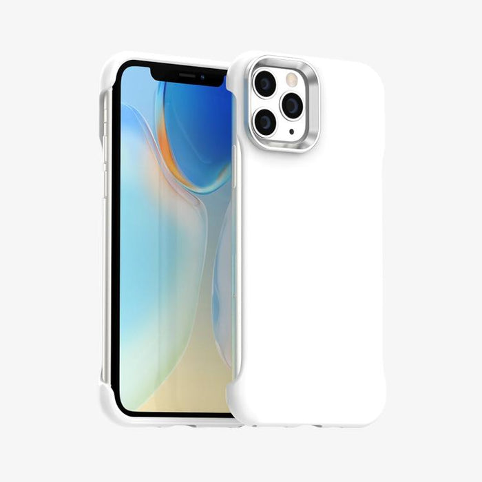 Funda para teléfono ultradelgada sin marco, a prueba de golpes, de TPU + PET + PC, For iPhone 11 Pro