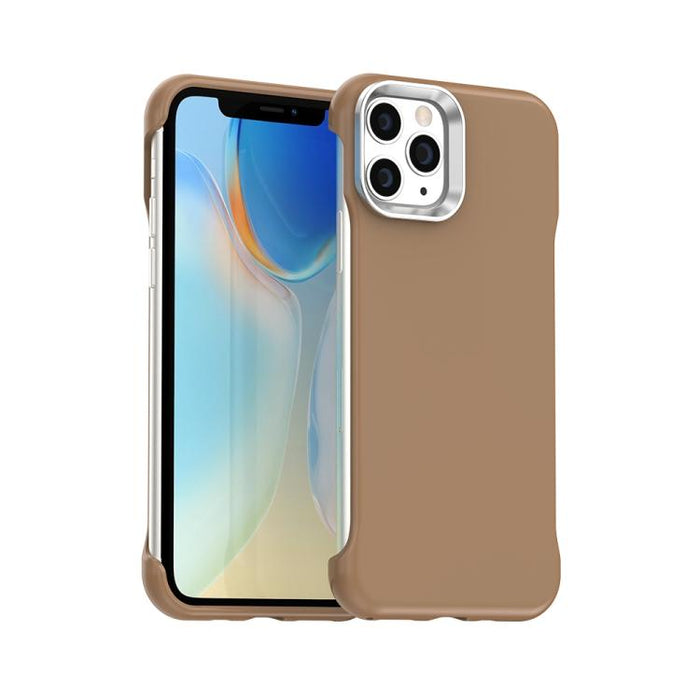 Funda para teléfono ultradelgada sin marco, a prueba de golpes, de TPU + PET + PC, For iPhone 11 Pro