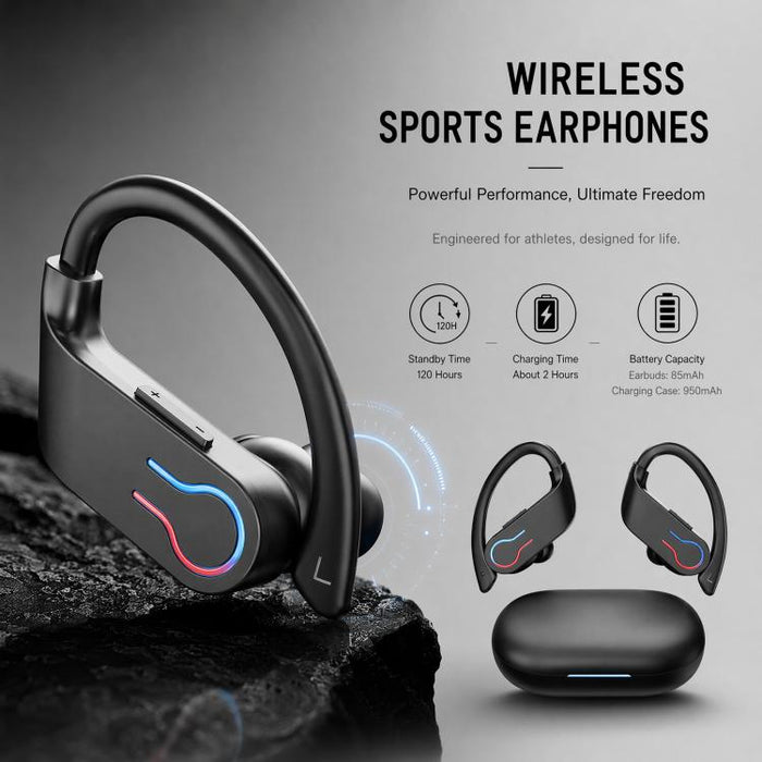 Auriculares deportivos inalámbricos Bluetooth con parte trasera abierta YYK-Q63-6