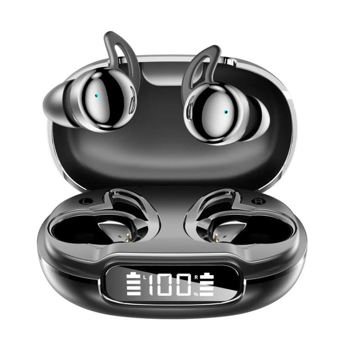 Auriculares inalámbricos Bluetooth Q81 con cancelación de ruido y pantalla digital LED.