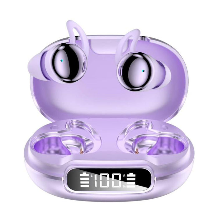 Auriculares inalámbricos Bluetooth Q81 con cancelación de ruido y pantalla digital LED.