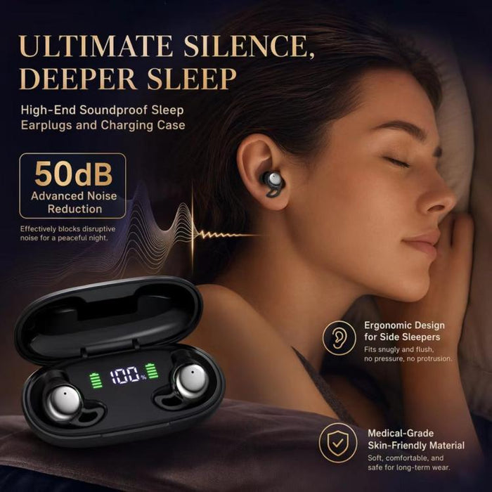 Auriculares inalámbricos Bluetooth Q81 con cancelación de ruido y pantalla digital LED.
