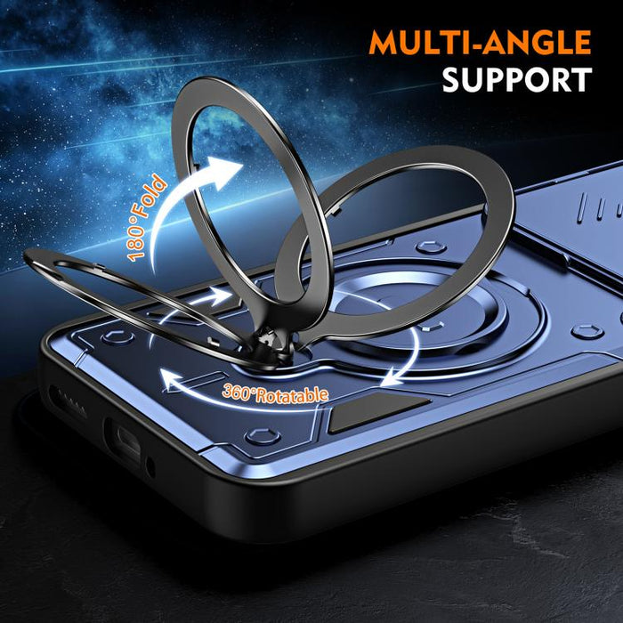 Funda para teléfono con soporte de anillo y cubierta deslizante para lente, For Xiaomi 17 Pro Max, For Xiaomi 17 Pro, For Xiaomi 17, For Xiaomi 15T Pro 5G, For Xiaomi 15T 5G