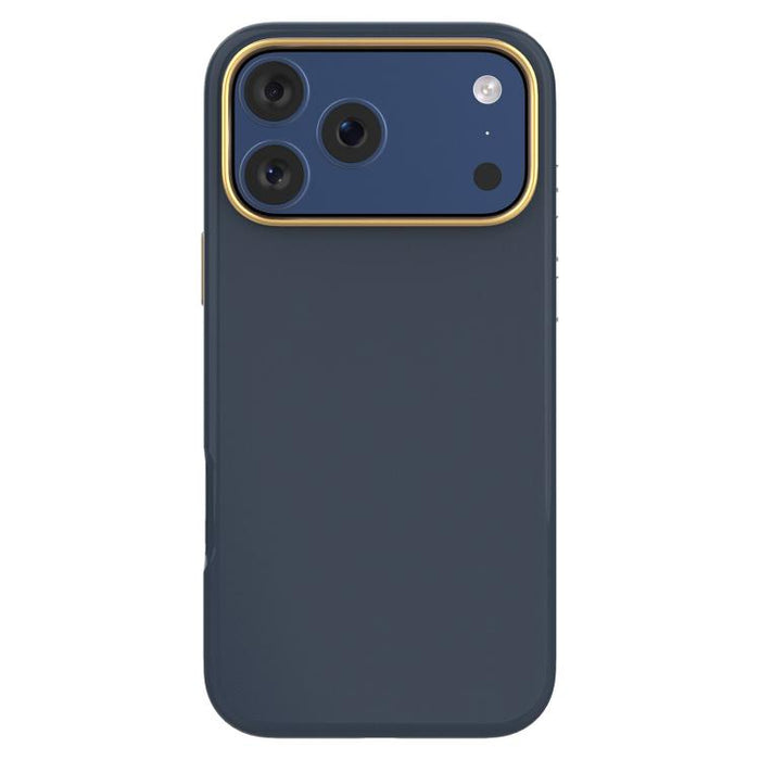 Funda para teléfono Mutural Elegant Lychee Series de PU con baño de metal, For iPhone 17 Pro Max, For iPhone 17 Pro