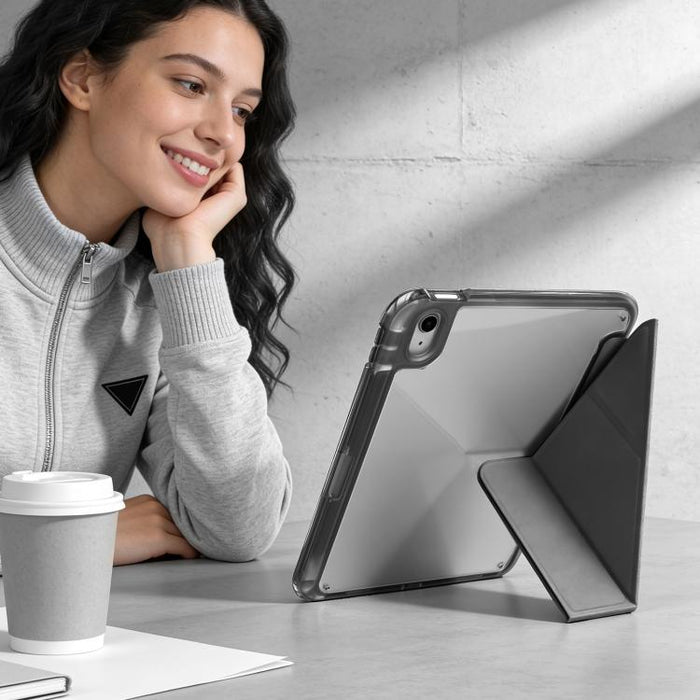 Funda para tablet de piel vegana Mutural QinDun Deformation, For iPad Air 11 2026 / 2025 / 2024, For iPad Pro 11 2025 / 2024, For iPad 2025 / 2022