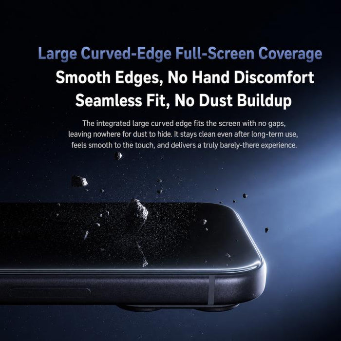 Película protectora templada antirreflectante Benks Ultra 3D para el cuidado ocular, flexible y con efecto de aumento., For iPhone 17 Pro Max, For iPhone 17 Pro