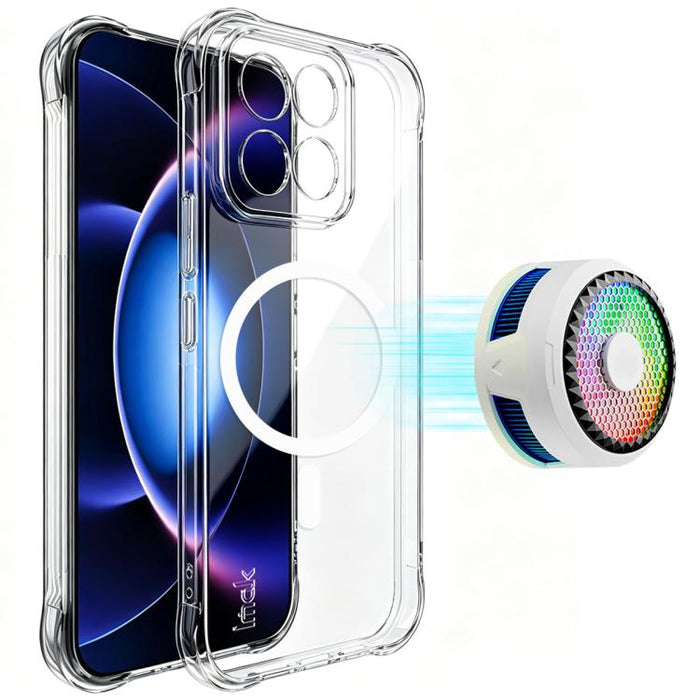 Funda para teléfono imak magnética a prueba de golpes con airbag de TPU, For Xiaomi 17 Max 5G, For Xiaomi 17T Pro 5G, For Xiaomi 17T 5G