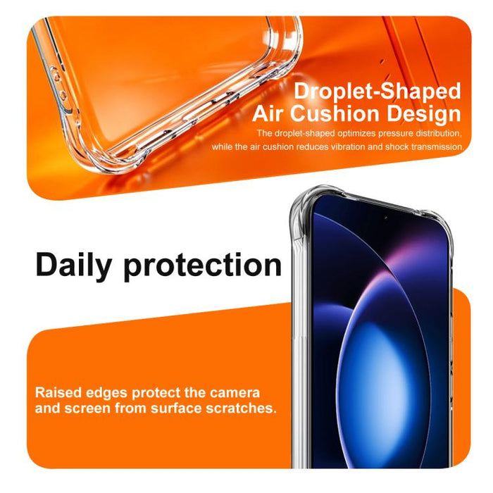 Funda para teléfono imak magnética a prueba de golpes con airbag de TPU, For Xiaomi 17 Max 5G, For Xiaomi 17T Pro 5G, For Xiaomi 17T 5G