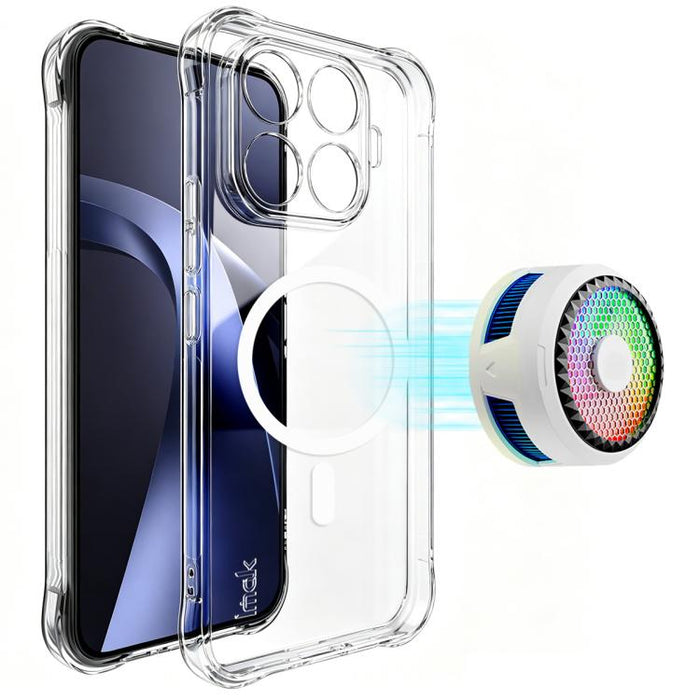 Funda para teléfono imak magnética a prueba de golpes con airbag de TPU, For Xiaomi 17 Max 5G, For Xiaomi 17T Pro 5G, For Xiaomi 17T 5G