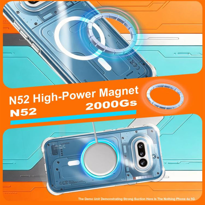 Funda para teléfono imak magnética a prueba de golpes con airbag de TPU, For Xiaomi 17 Max 5G, For Xiaomi 17T Pro 5G, For Xiaomi 17T 5G