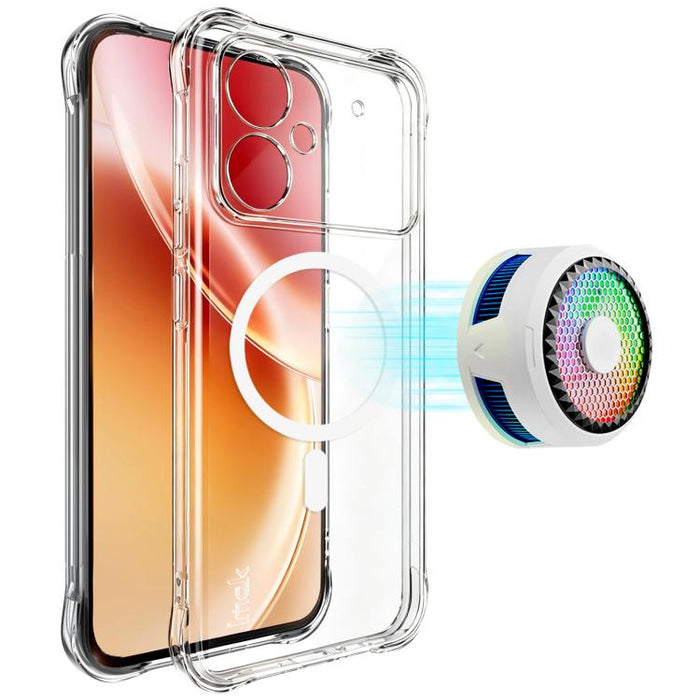 Funda para teléfono imak magnética a prueba de golpes con airbag de TPU, For Xiaomi 17 Max 5G, For Xiaomi 17T Pro 5G, For Xiaomi 17T 5G