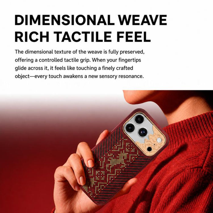 Funda magnética antigolpes para teléfono Benks Y3 de fibra de Kevlar, For iPhone 17 Pro Max, For iPhone 17 Pro