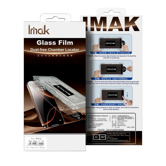 Imak Cámara sin polvo Serie H Película de vidrio, compatible con desbloqueo por huella dactilar, For Xiaomi 17 Max 5G, For Xiaomi 17T Pro 5G, For Xiaomi 17T 5G