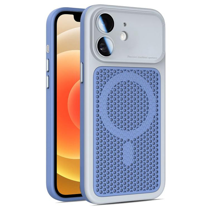 Funda magnética de malla con protección para la lente, con protector de lente., For iPhone 12, For iPhone 12 Pro Max, For iPhone 12 Pro