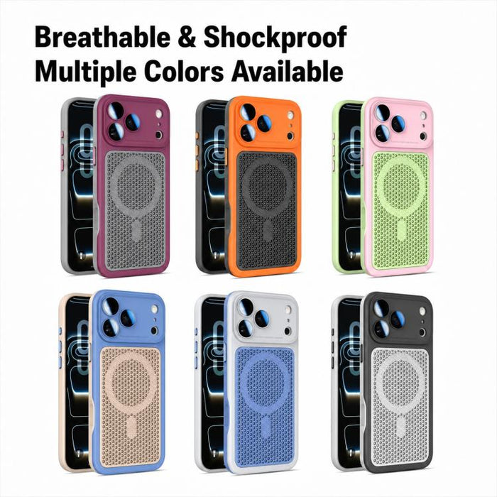 Funda magnética de malla con protección para la lente, con protector de lente., For iPhone 12, For iPhone 12 Pro Max, For iPhone 12 Pro