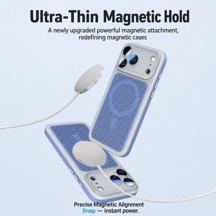 Funda magnética de malla con protección para la lente, con protector de lente., For iPhone 12, For iPhone 12 Pro Max, For iPhone 12 Pro