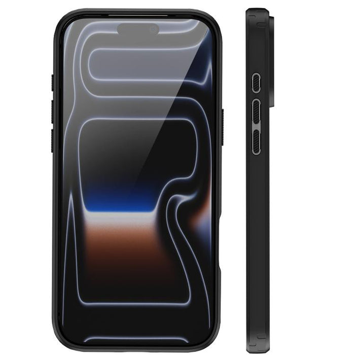 Funda magnética a prueba de golpes con airbag de TPU y acrílico de la serie Fighter, For iPhone 17 Pro Max, For iPhone 17 Pro, For iPhone 17, For iPhone 16 Pro Max, For iPhone 16 Pro