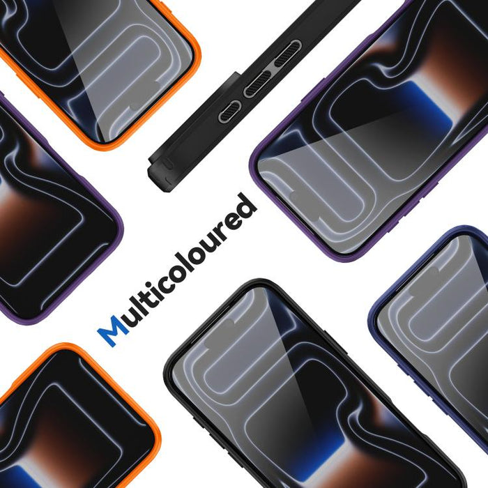 Funda magnética a prueba de golpes con airbag de TPU y acrílico de la serie Fighter, For iPhone 17 Pro Max, For iPhone 17 Pro, For iPhone 17, For iPhone 16 Pro Max, For iPhone 16 Pro