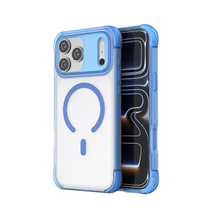 Funda magnética transparente con airbag en las cuatro esquinas, For iPhone 17 Pro Max, For iPhone 17 Pro