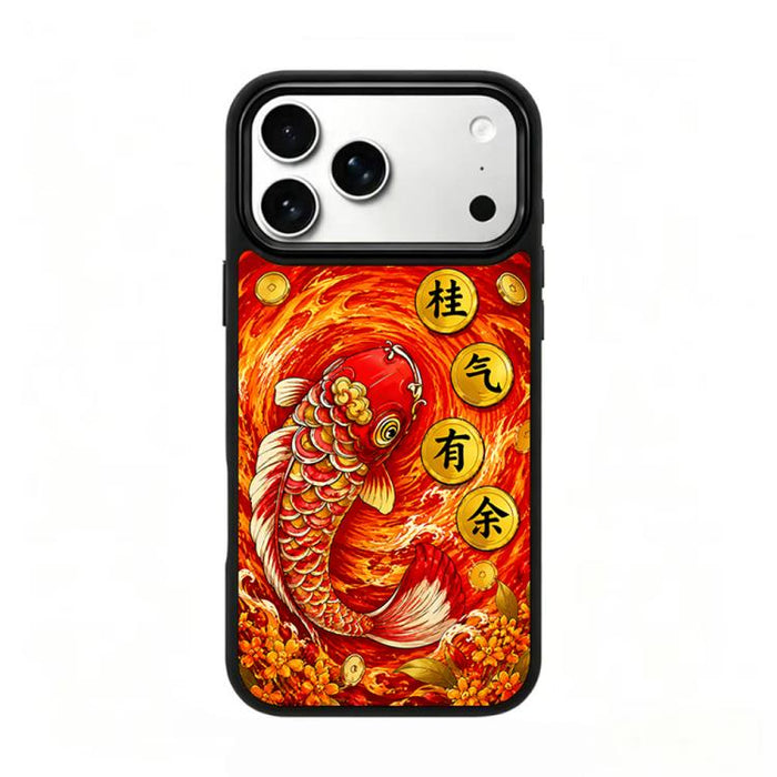 Funda magnética de silicona para teléfono Fire Series PC, For iPhone 17 Pro Max, For iPhone 17 Pro