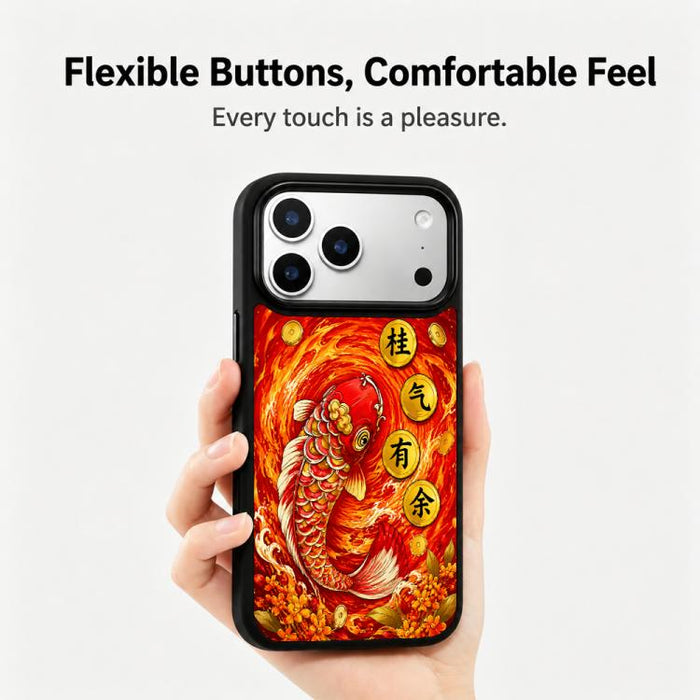 Funda magnética de silicona para teléfono Fire Series PC, For iPhone 17 Pro Max, For iPhone 17 Pro
