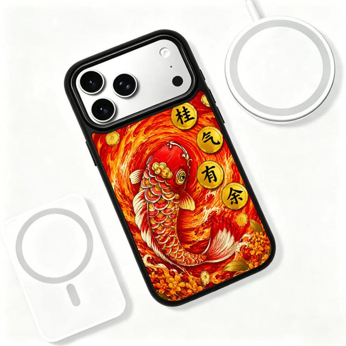 Funda magnética de silicona para teléfono Fire Series PC, For iPhone 17 Pro Max, For iPhone 17 Pro