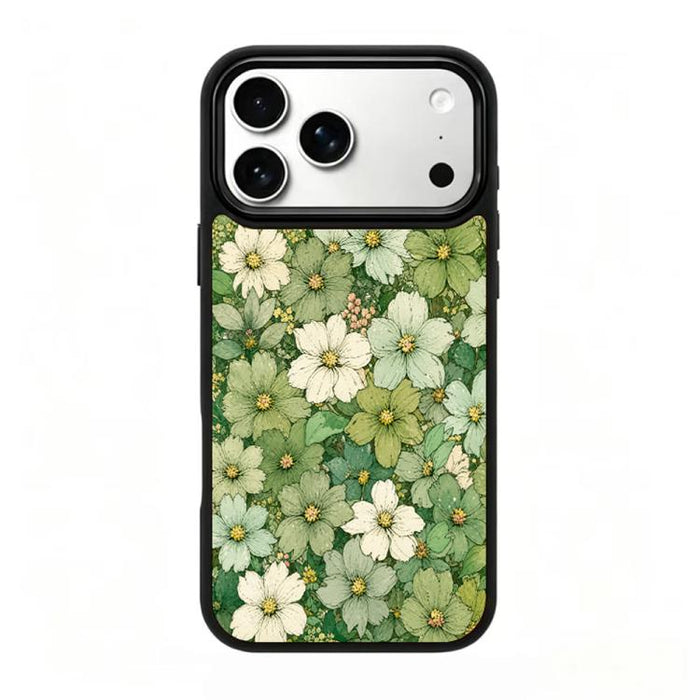 Funda magnética de silicona para teléfono de la serie Wood, For iPhone 17 Pro Max, For iPhone 17 Pro