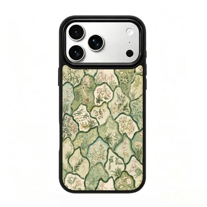 Funda magnética de silicona para teléfono de la serie Wood, For iPhone 17 Pro Max, For iPhone 17 Pro