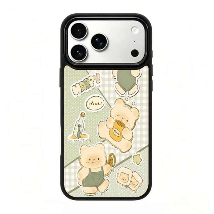 Funda magnética de silicona para teléfono de la serie Wood, For iPhone 17 Pro Max, For iPhone 17 Pro
