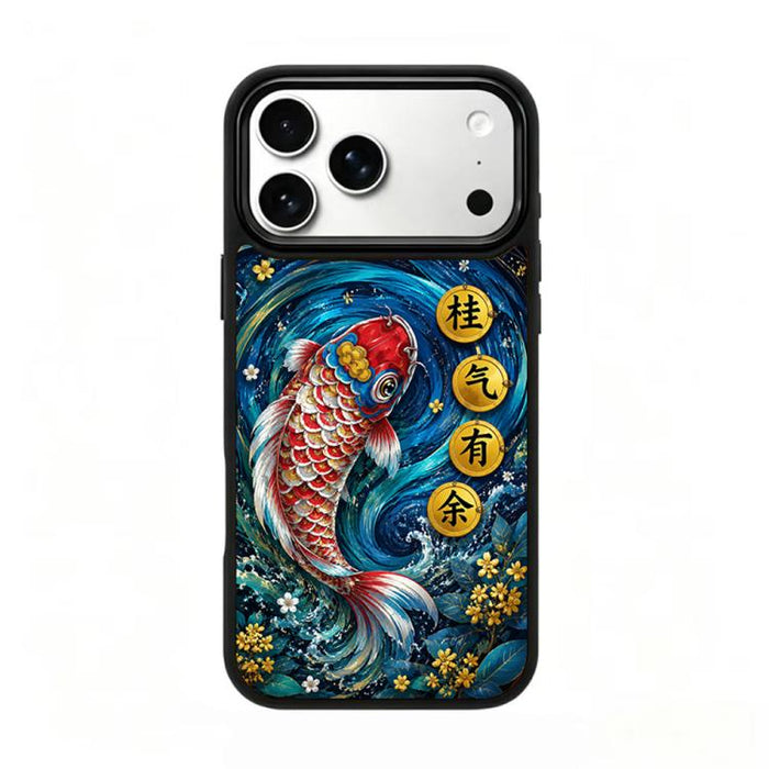 Funda magnética para teléfono de silicona y policarbonato de la serie Water, For iPhone 17 Pro Max, For iPhone 17 Pro
