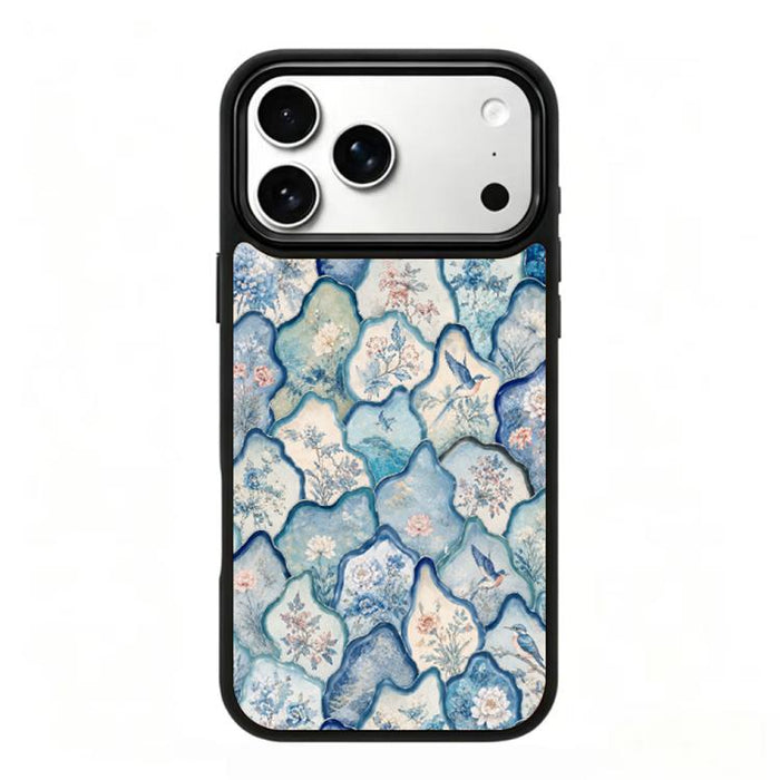 Funda magnética para teléfono de silicona y policarbonato de la serie Water, For iPhone 17 Pro Max, For iPhone 17 Pro
