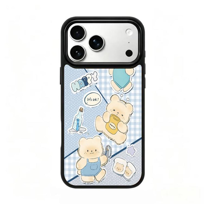 Funda magnética para teléfono de silicona y policarbonato de la serie Water, For iPhone 17 Pro Max, For iPhone 17 Pro