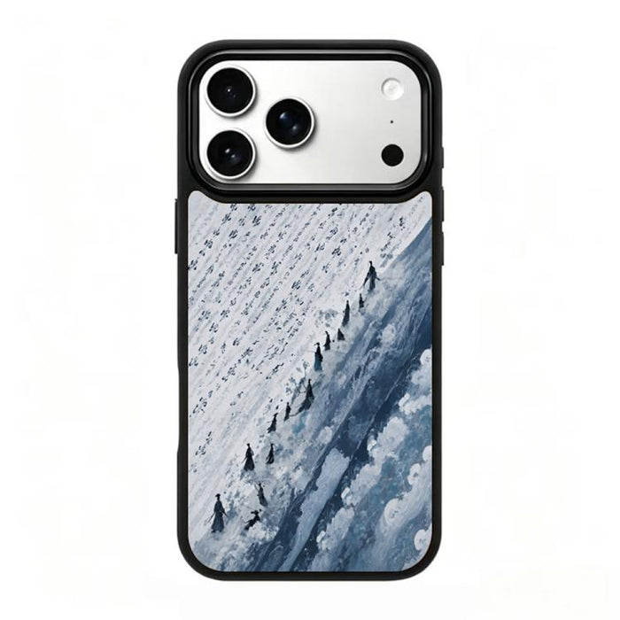 Funda magnética para teléfono de silicona y policarbonato de la serie Water, For iPhone 17 Pro Max, For iPhone 17 Pro